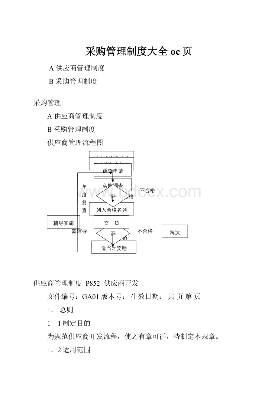 采购管理制度大全oc页.docx_第1页