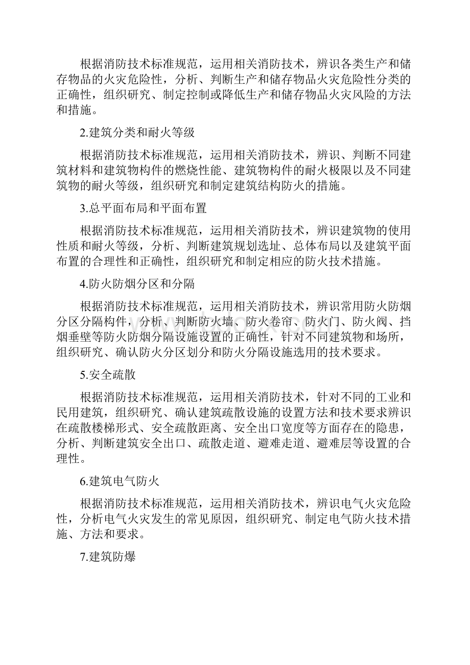 消防安全技术实务考试大纲.docx_第2页