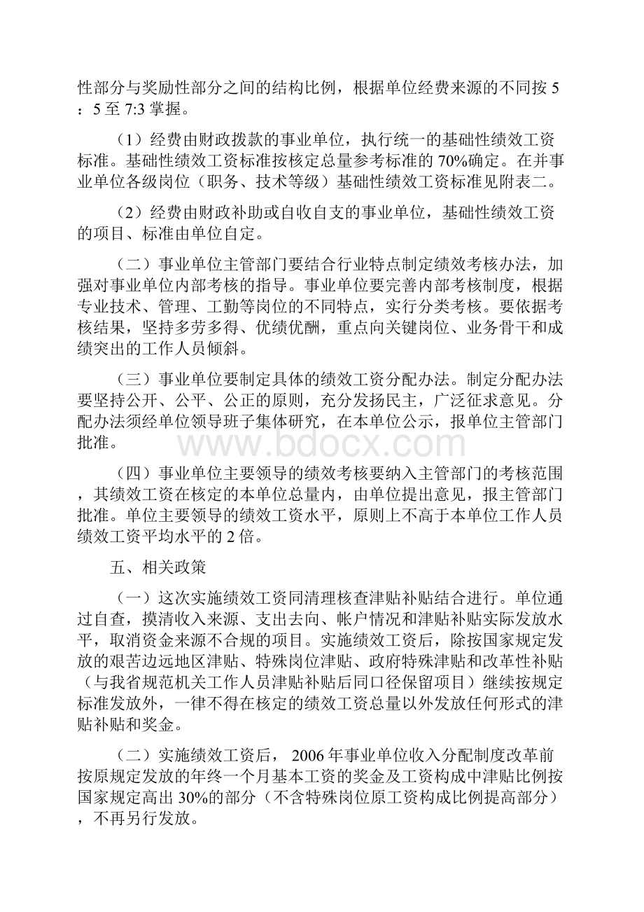 山西省省属事业单位实施绩效工资办法.docx_第3页