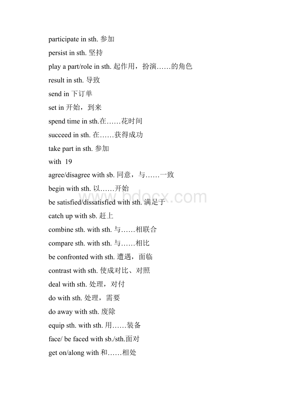 大学英语四级考试完型填空词频及核心词组翟健岚.docx_第3页