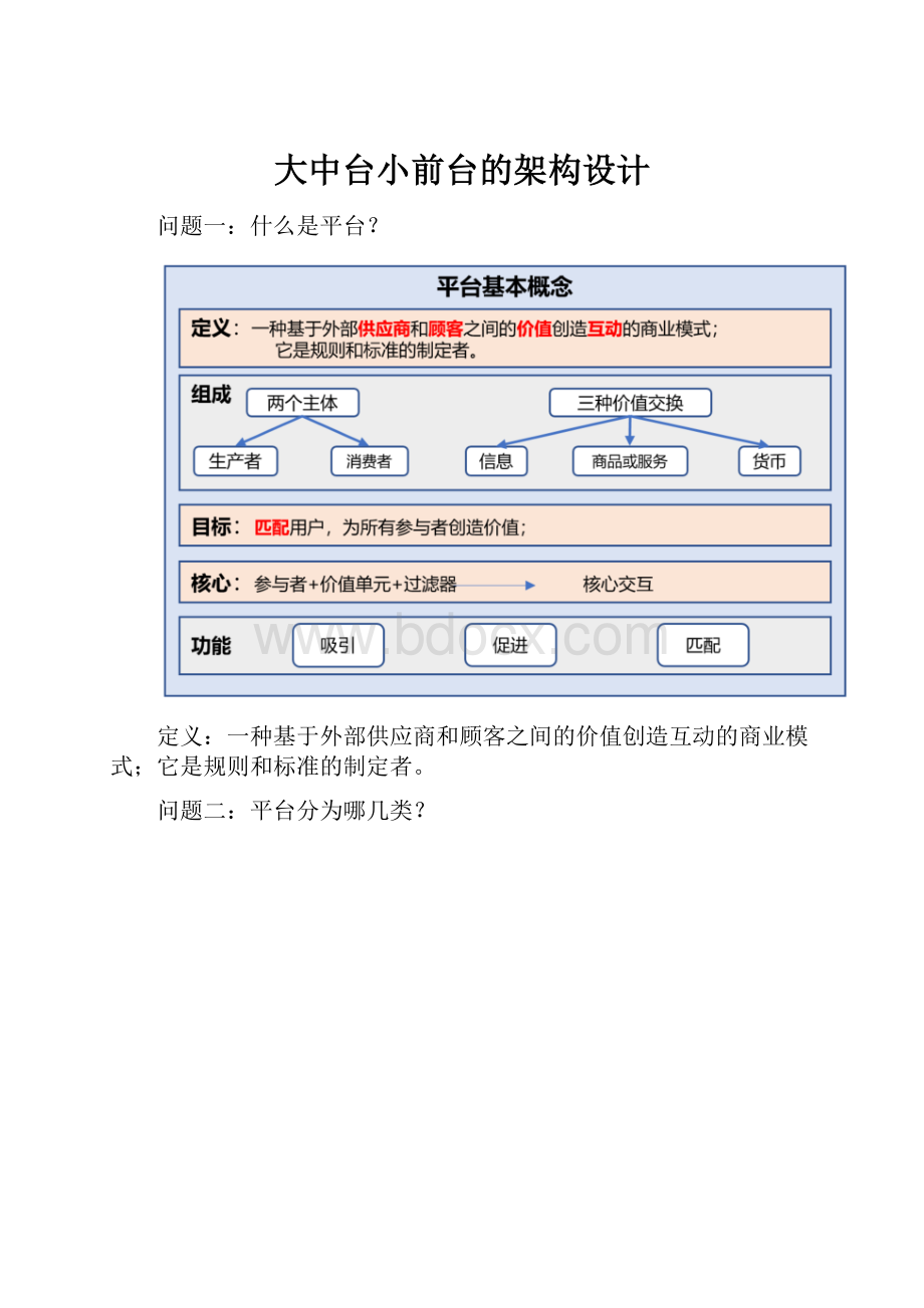 大中台小前台的架构设计.docx