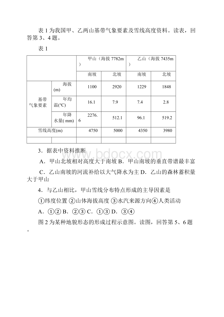 北京市海淀区高三第二次模拟考试文科综合能力测试含答案.docx_第2页