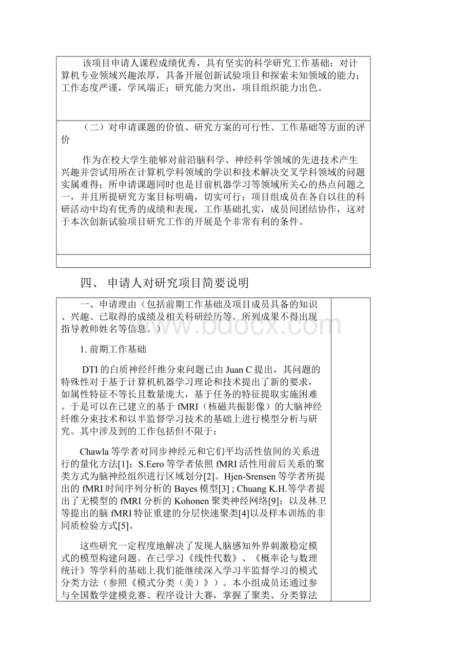 大学生创新项目申请书基于DTI半监督学习的脑白质纤维束辨识.docx_第2页