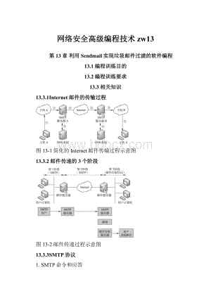 网络安全高级编程技术zw13.docx