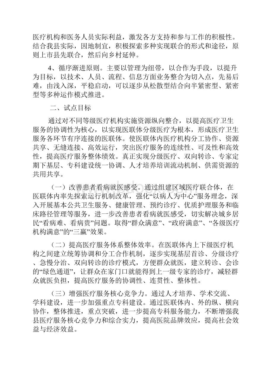 都昌县中医院区域医疗联合体试点工作方案.docx_第2页