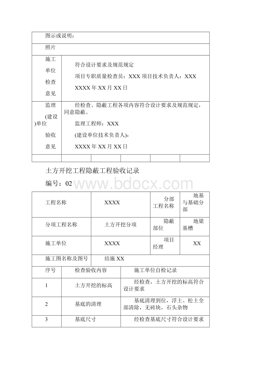 隐蔽工程验收记录范例.docx_第2页