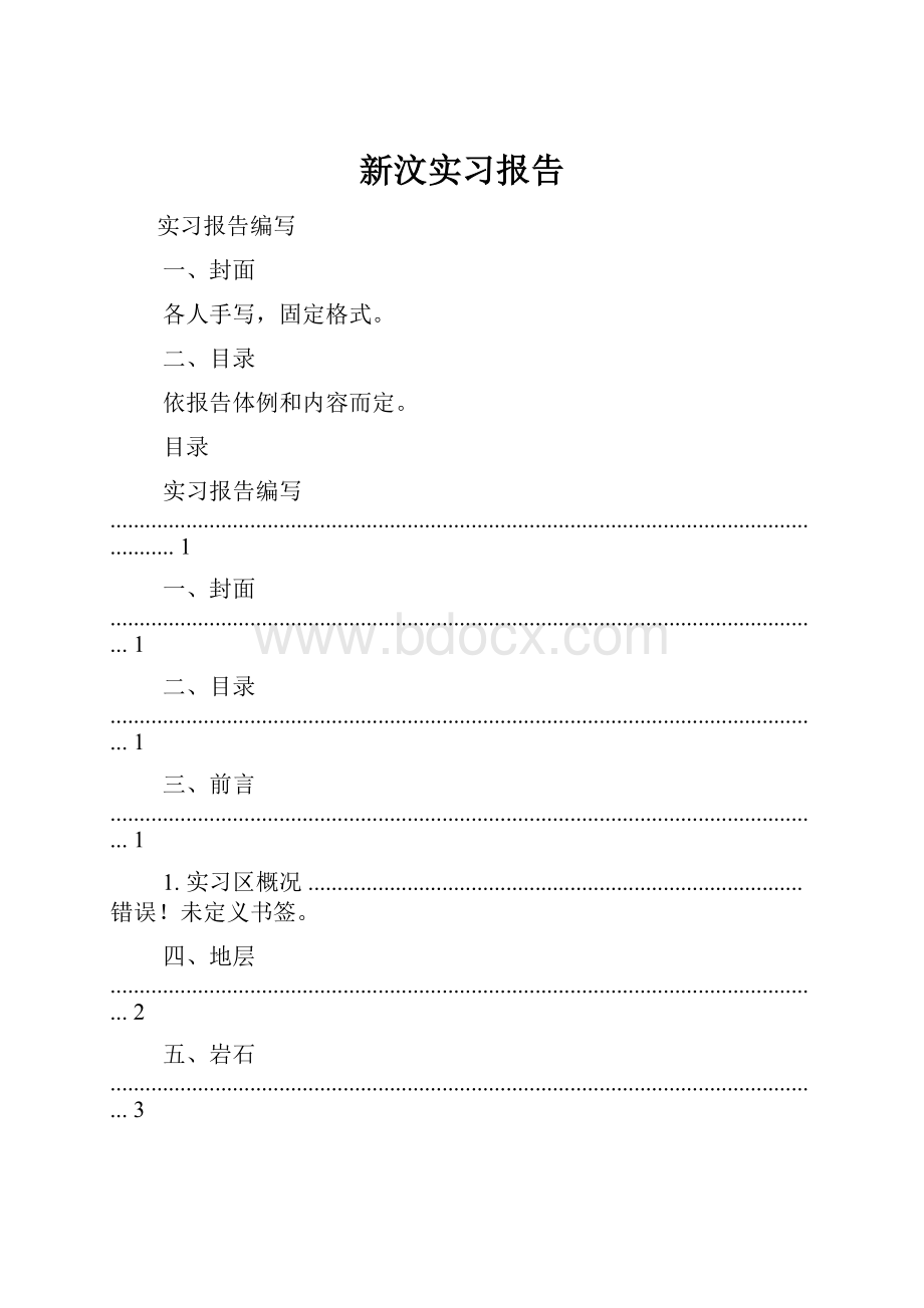 新汶实习报告.docx_第1页