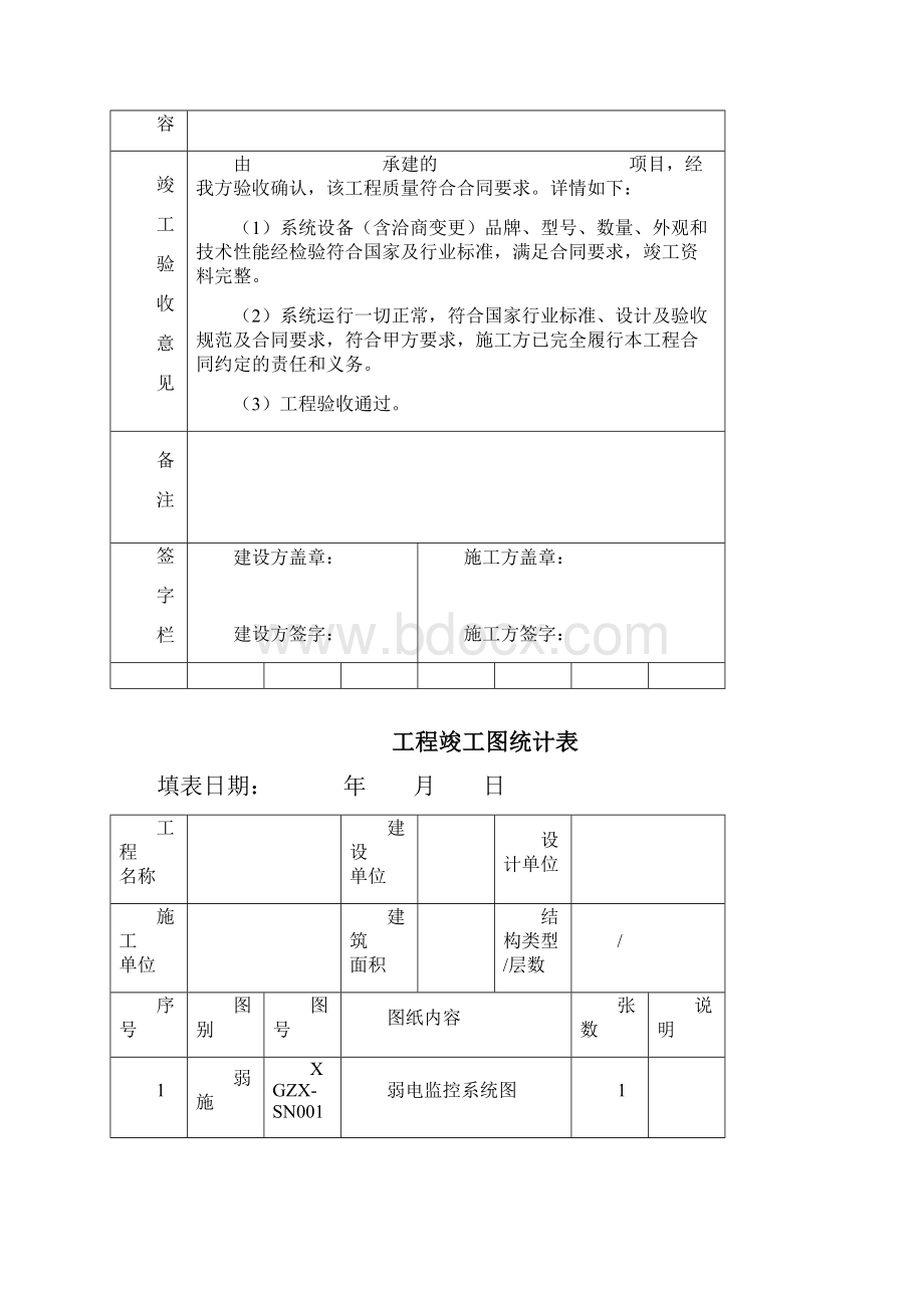 智能化系统工程竣工资料完整版.docx_第3页