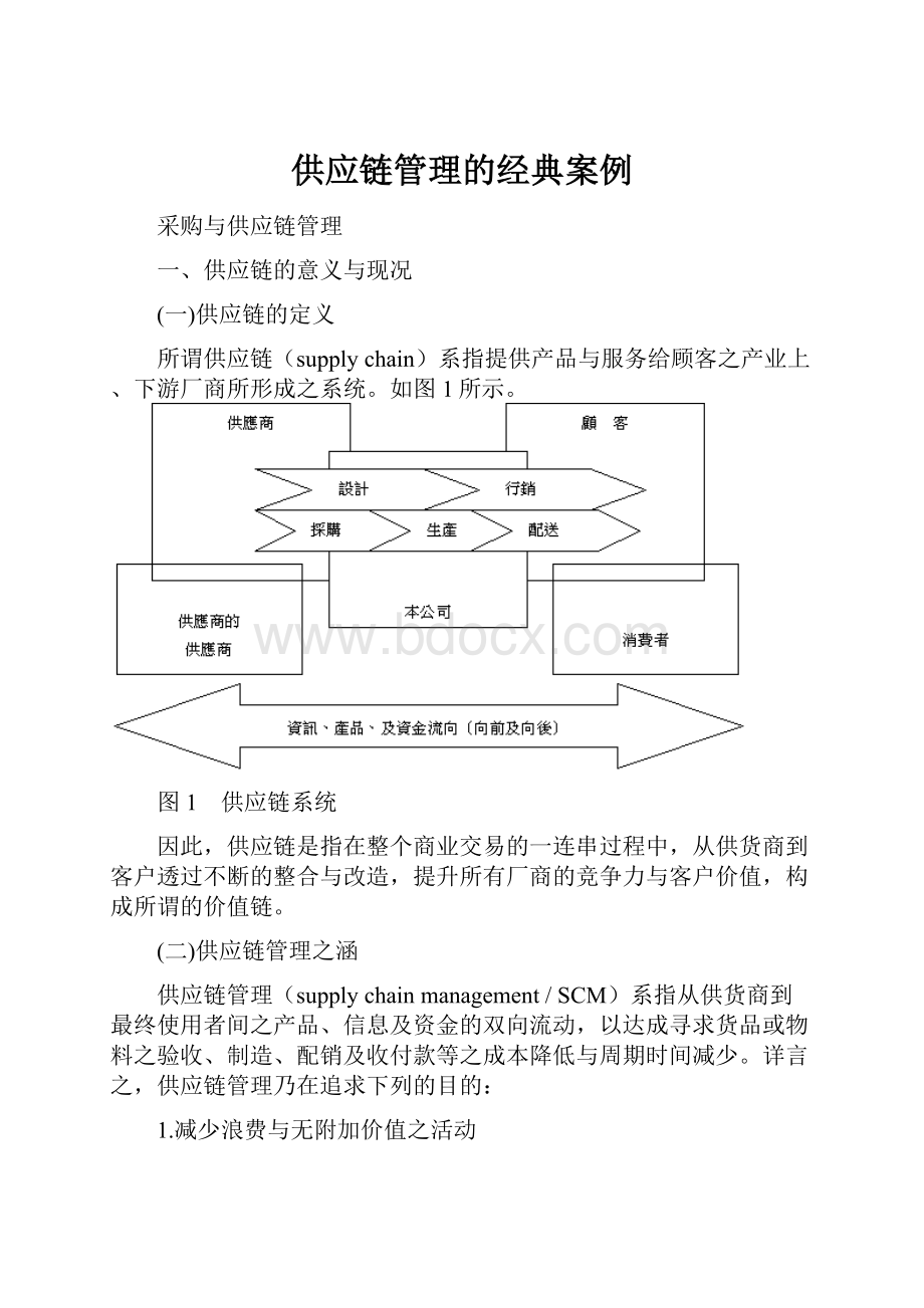 供应链管理的经典案例.docx