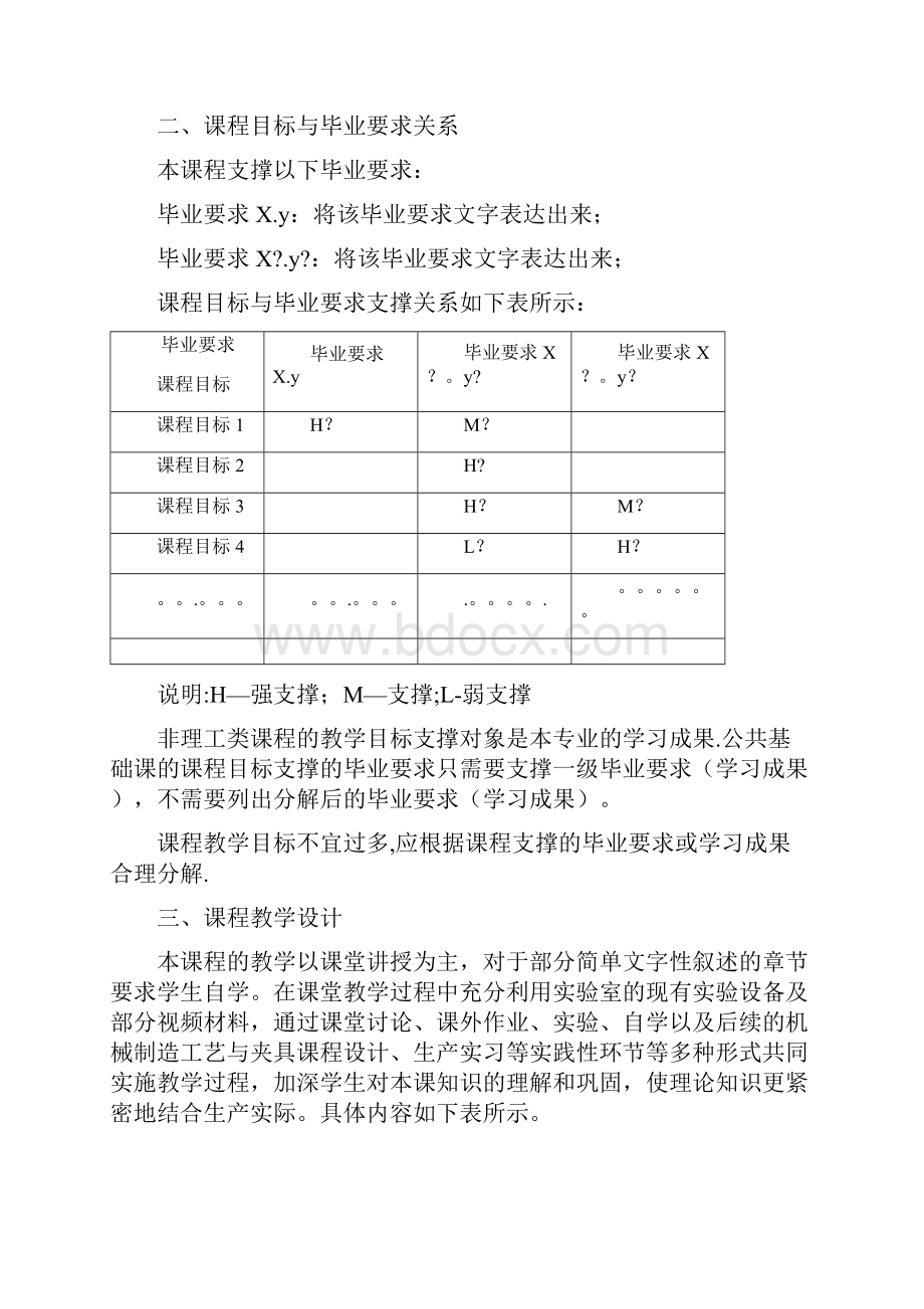 机械制造技术课程教学大纲.docx_第2页