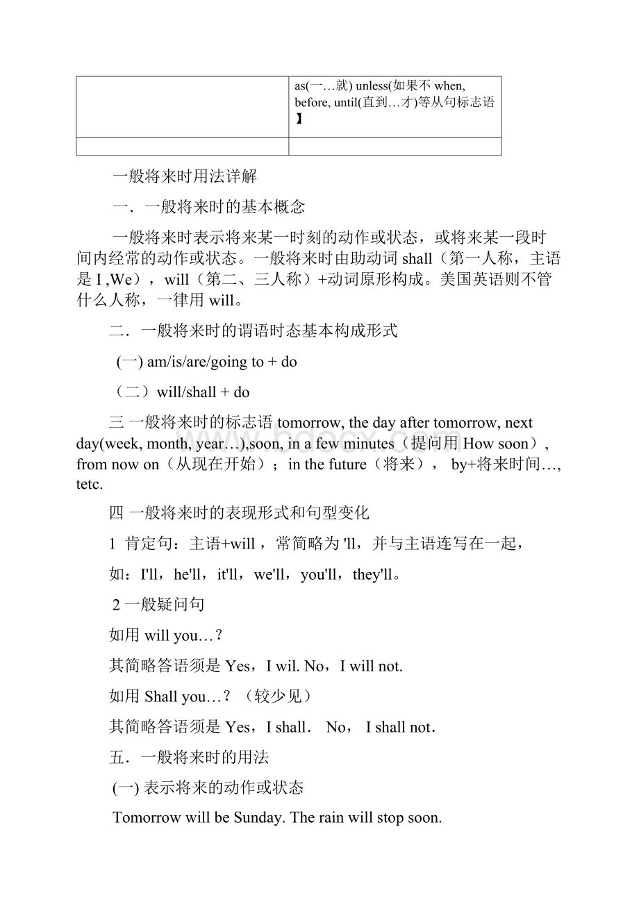 高中表格式一般将来时练习.docx_第3页