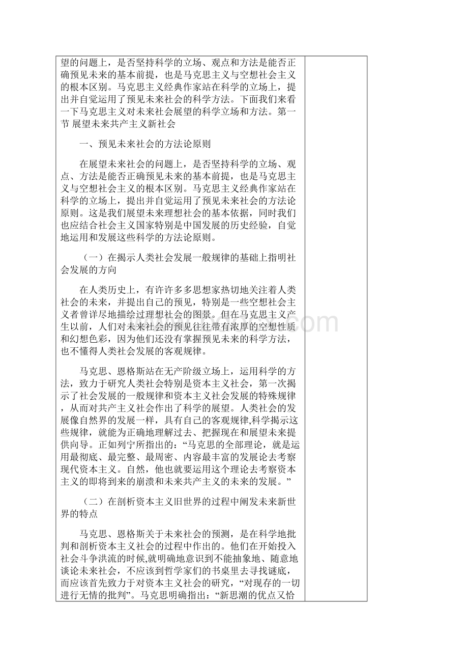 版马克思主义基本原理概论课《第七章共产主义崇高理想及其最终实现》教案.docx_第2页