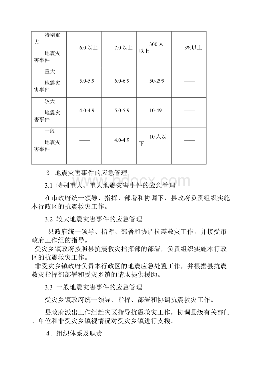 青川县地震应急预案.docx_第3页