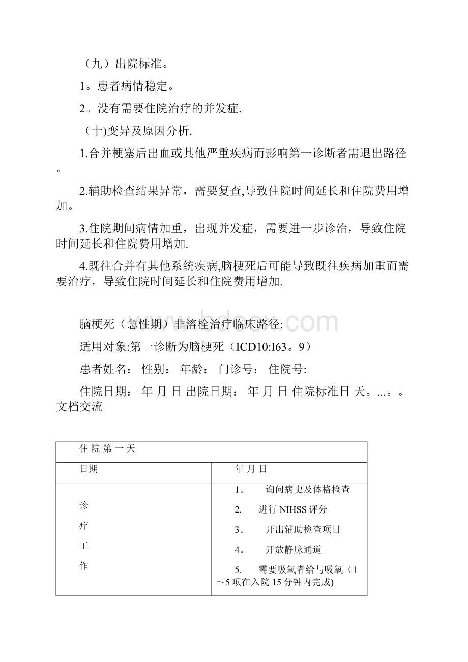 脑梗塞临床路径建议收藏.docx_第3页