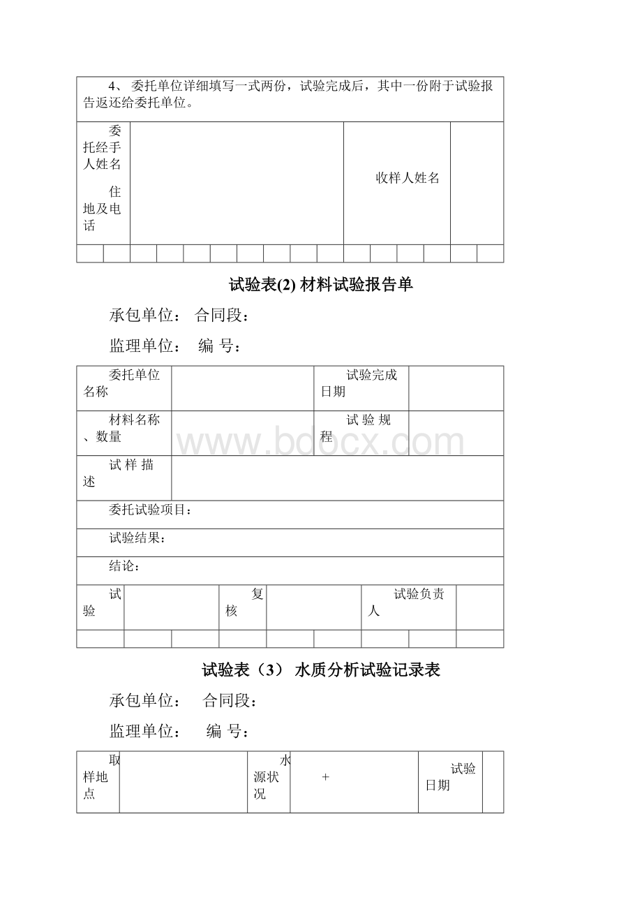 市政工程道路试验表.docx_第2页