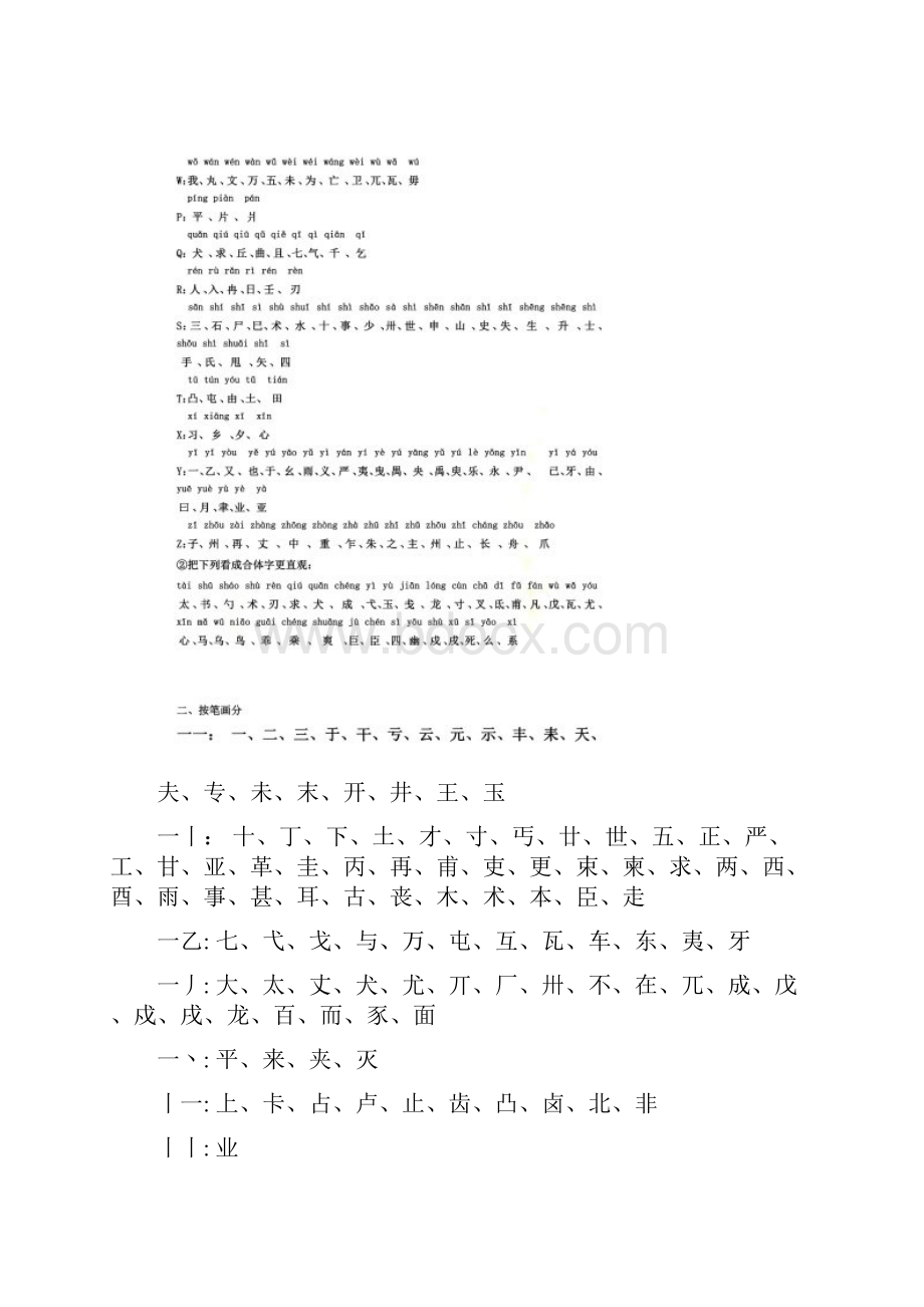 独体字大全归纳拼音笔画偏旁.docx_第2页