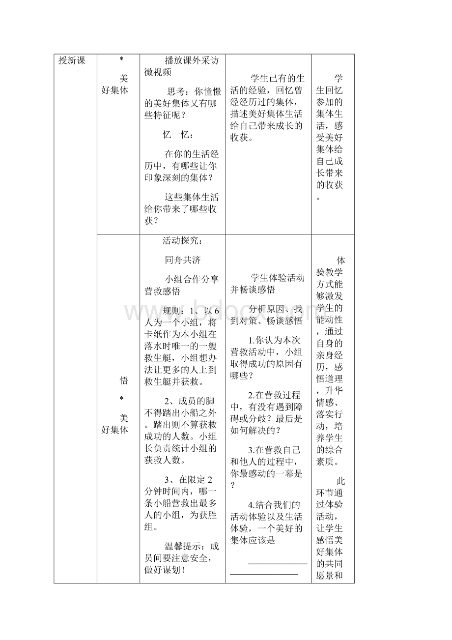 人教版《道德与法治》七年级下册81憧憬美好集体教学设计.docx_第3页