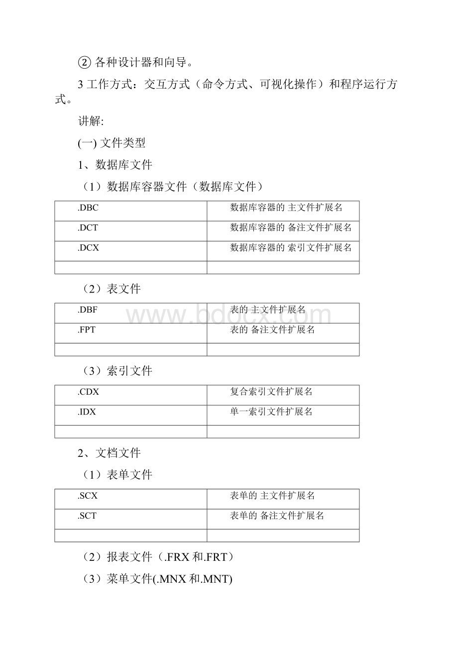 第三部分VF数据库的基本操作一.docx_第2页