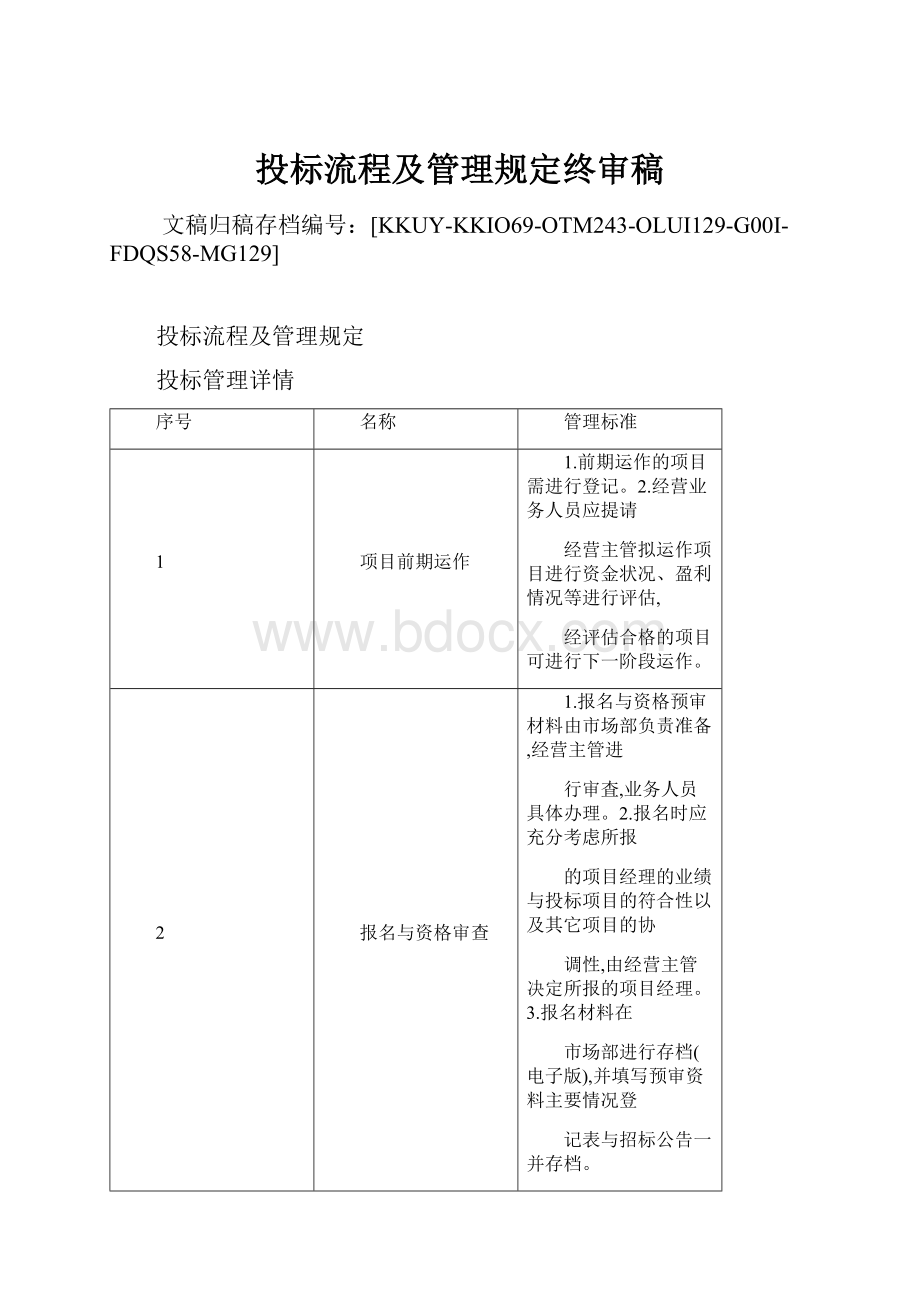 投标流程及管理规定终审稿.docx_第1页