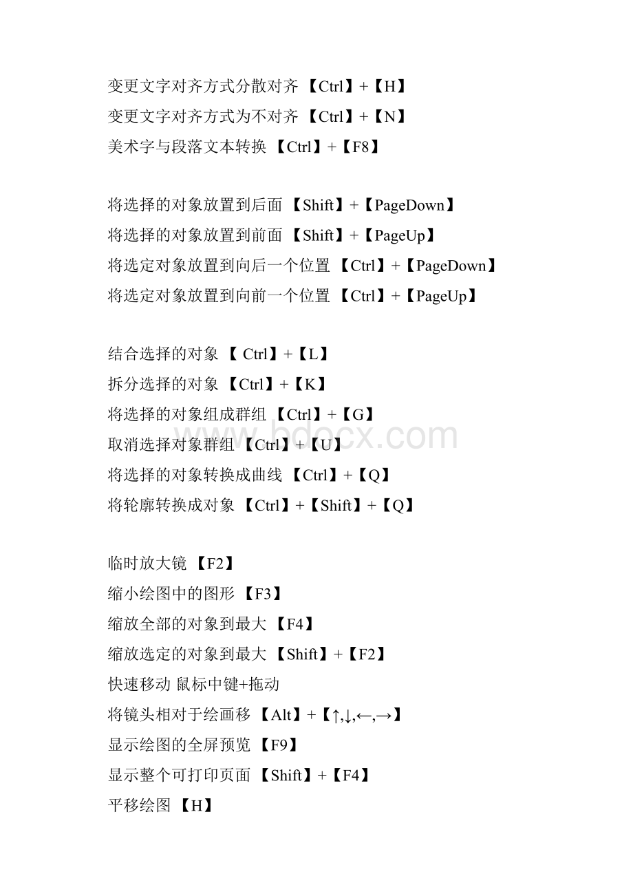 CDR快捷键使用技巧超详细版.docx_第3页