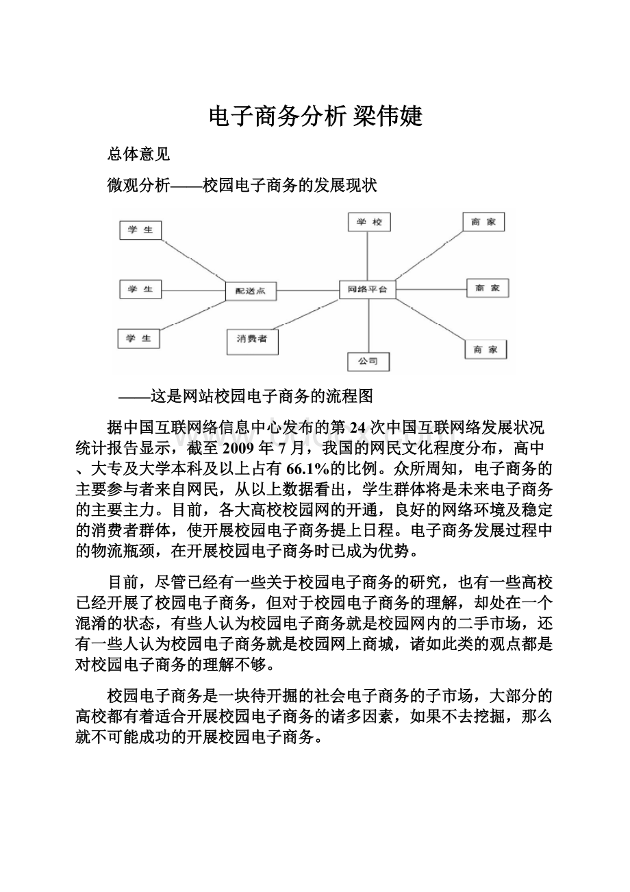 电子商务分析 梁伟婕.docx