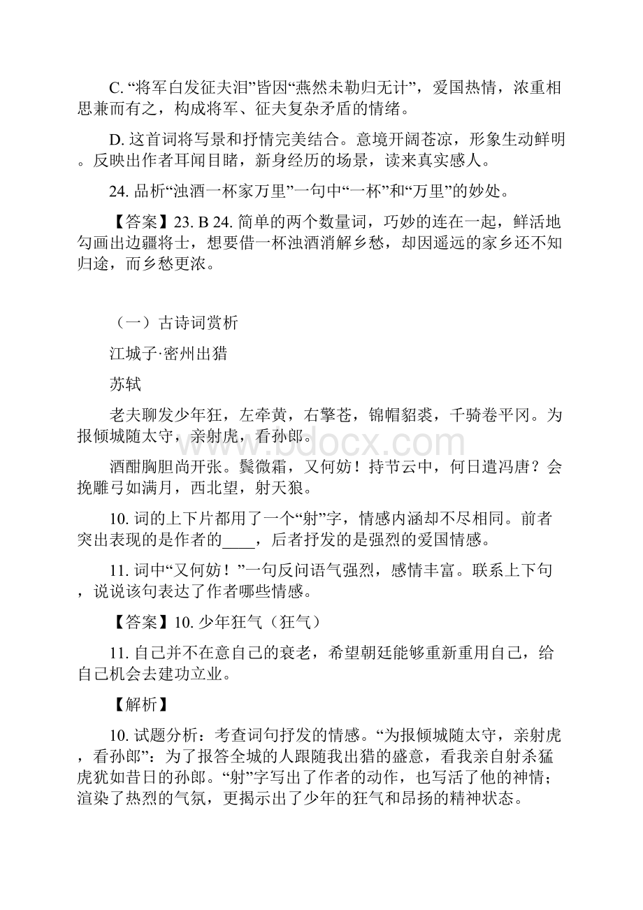 古诗鉴赏 中考语文古诗鉴赏专项解读.docx_第3页