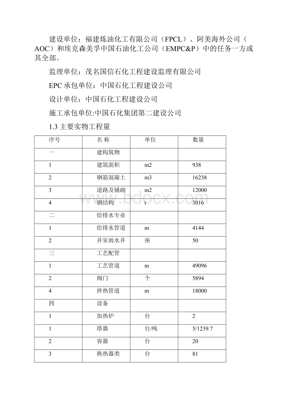 石化工程质量评估报告.docx_第2页