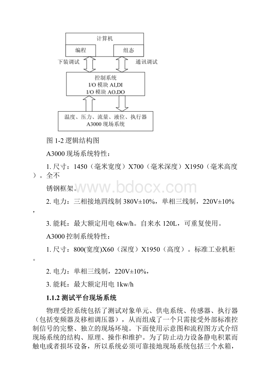 A3000试验台管道压力和流量接偶控制系统设计毕业设计.docx_第3页