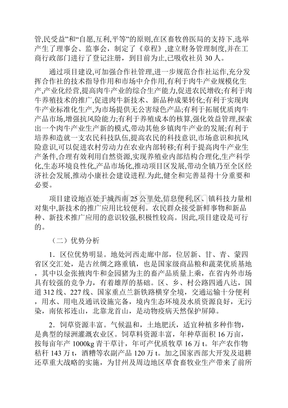 农民专业合作社3000头肉牛养殖扩建项目可行性研究报告.docx_第3页