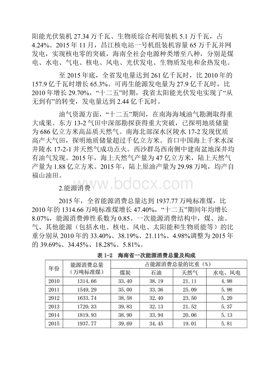海南省能源发展十三五规划.docx_第2页