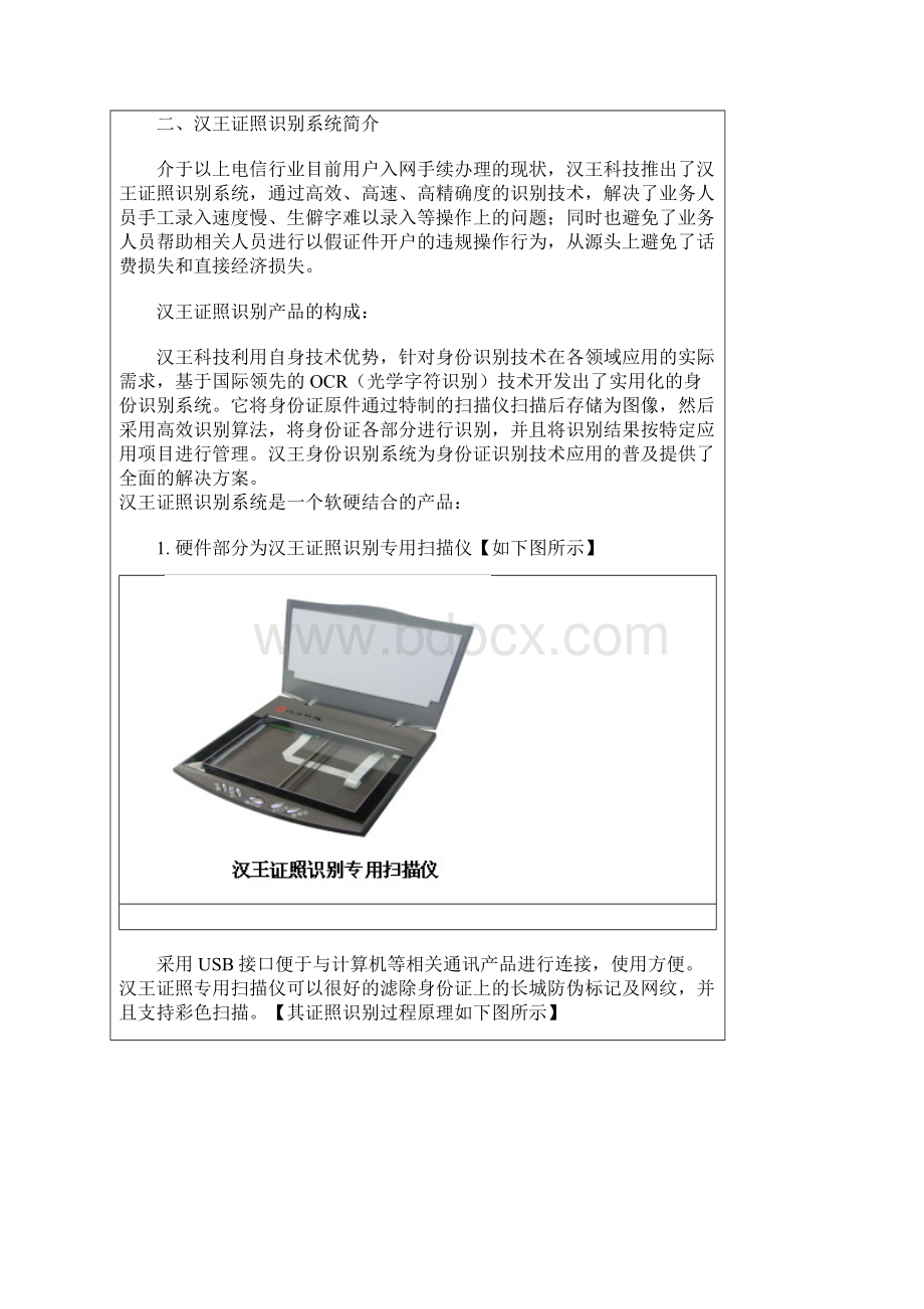 汉王证照王在电信行业的应用解决方案.docx_第2页