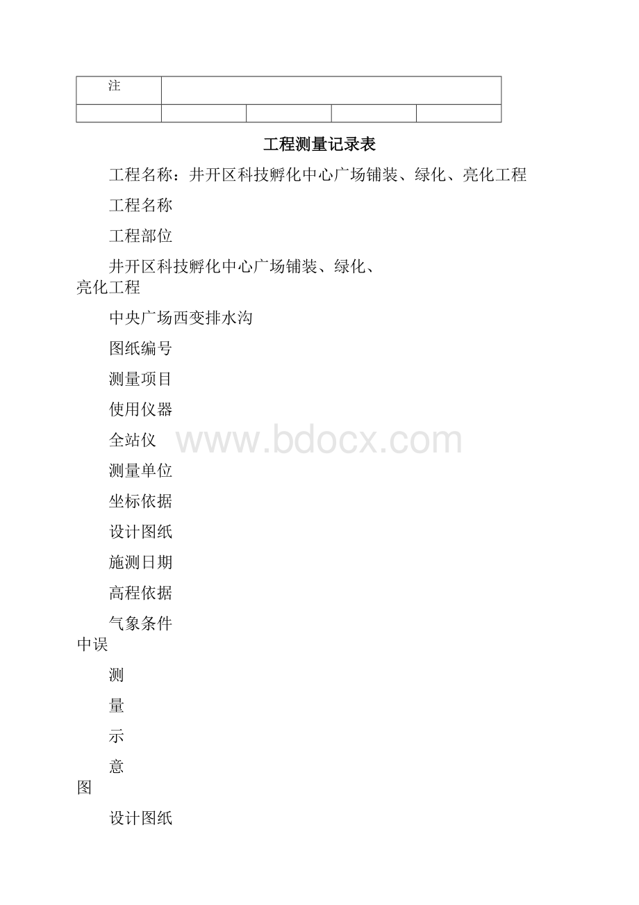 排水沟施工报验表格.docx_第3页