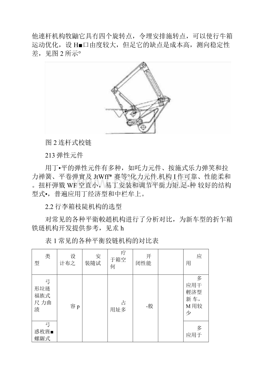 汽车三厢轿车行李箱铰链机构设计指南.docx_第2页