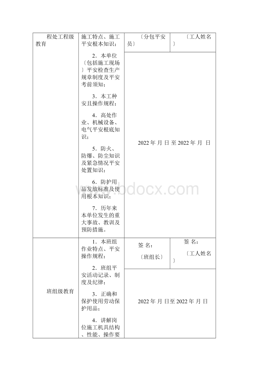 最新安全教育记录卡填写范本.docx_第2页