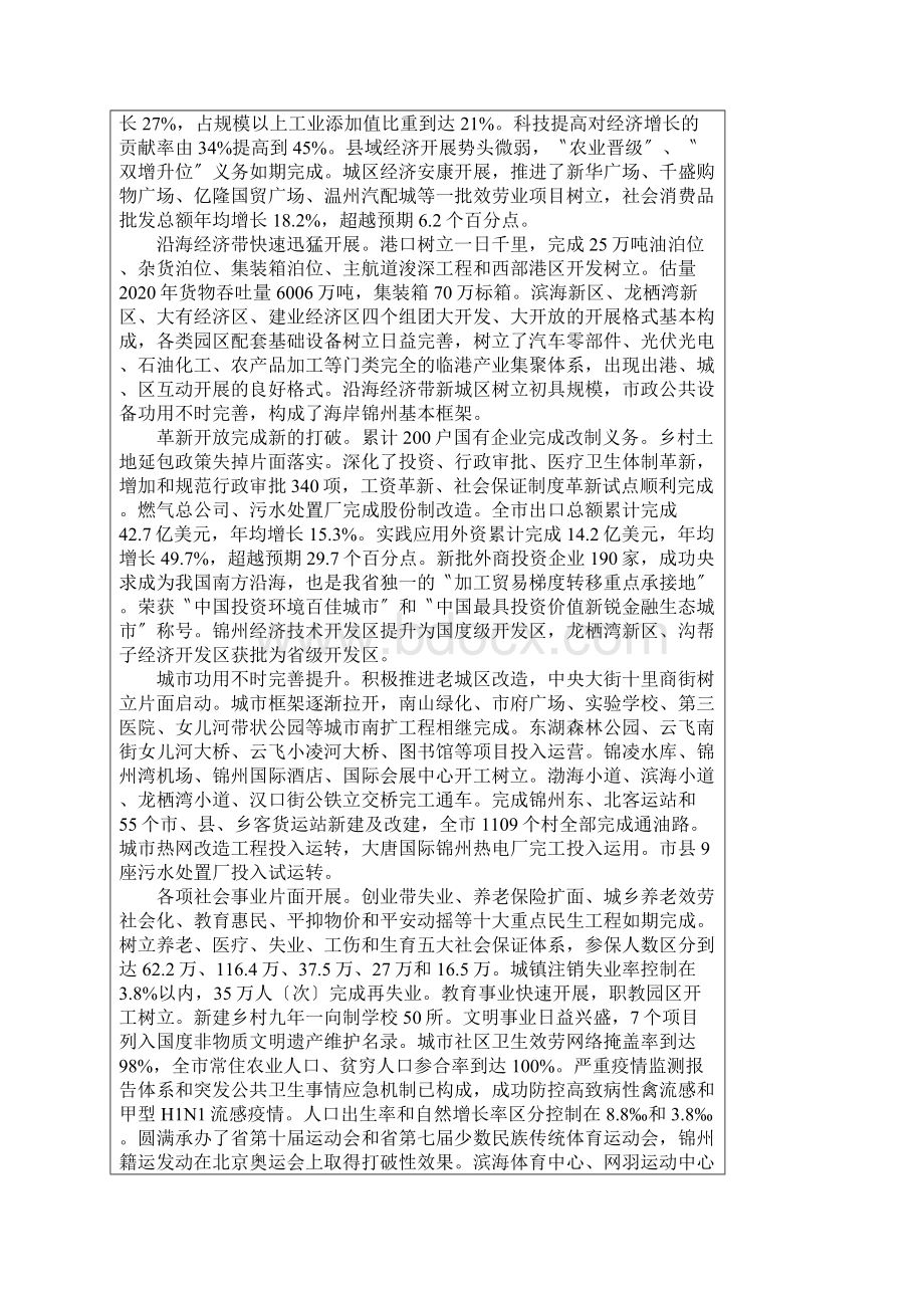 锦州市国民经济和社会发展第十二个五年规划纲要.docx_第2页