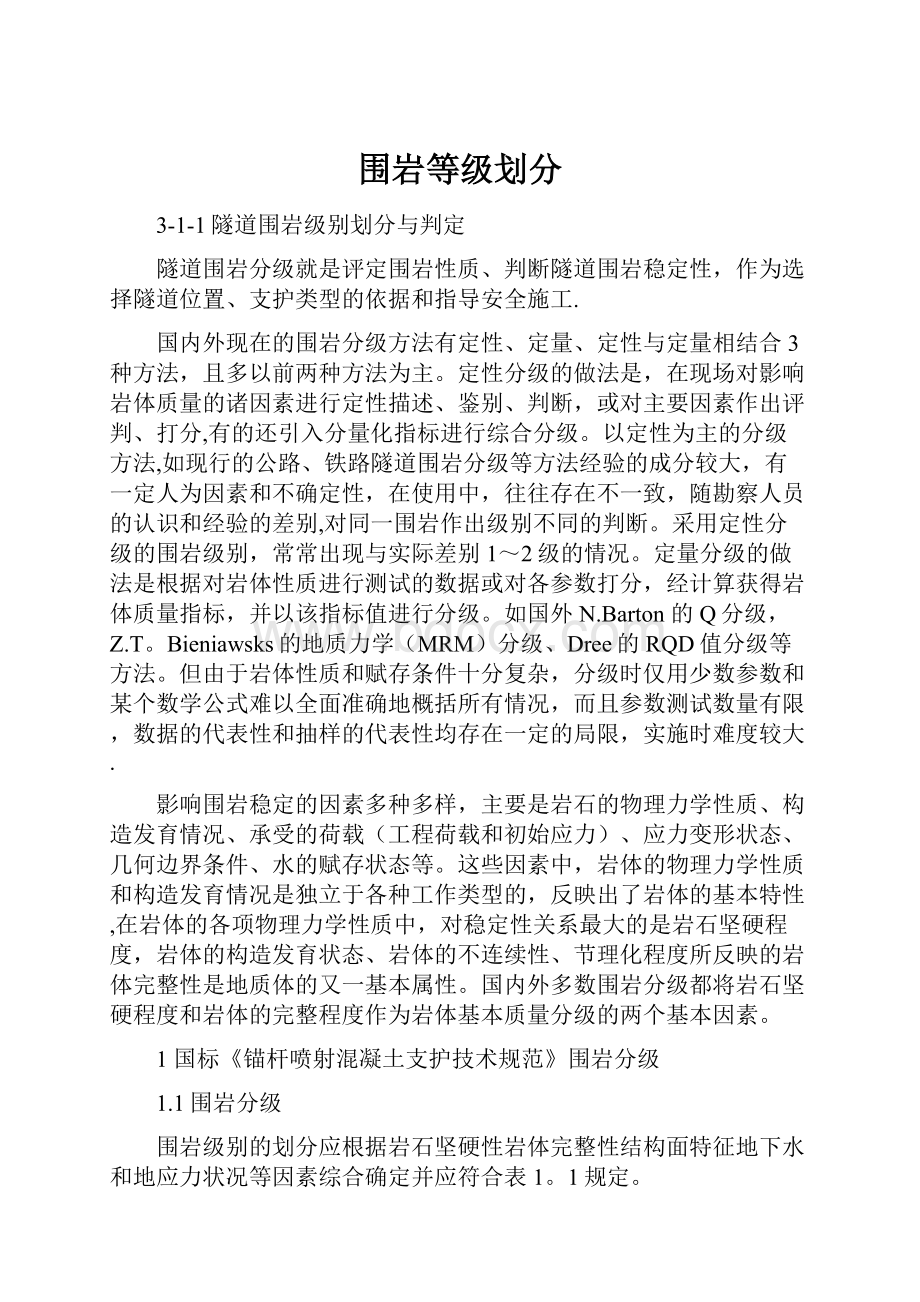 围岩等级划分.docx_第1页