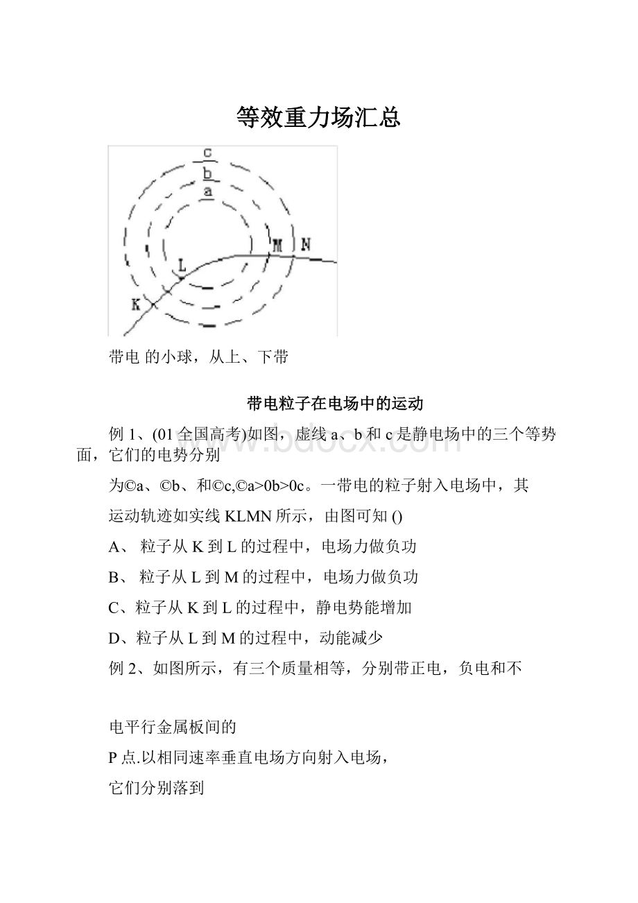 等效重力场汇总.docx_第1页