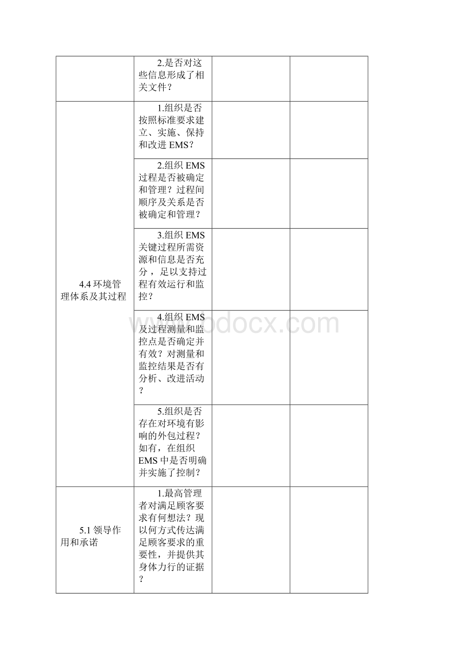 环境管理体系内审检查记录表.docx_第2页