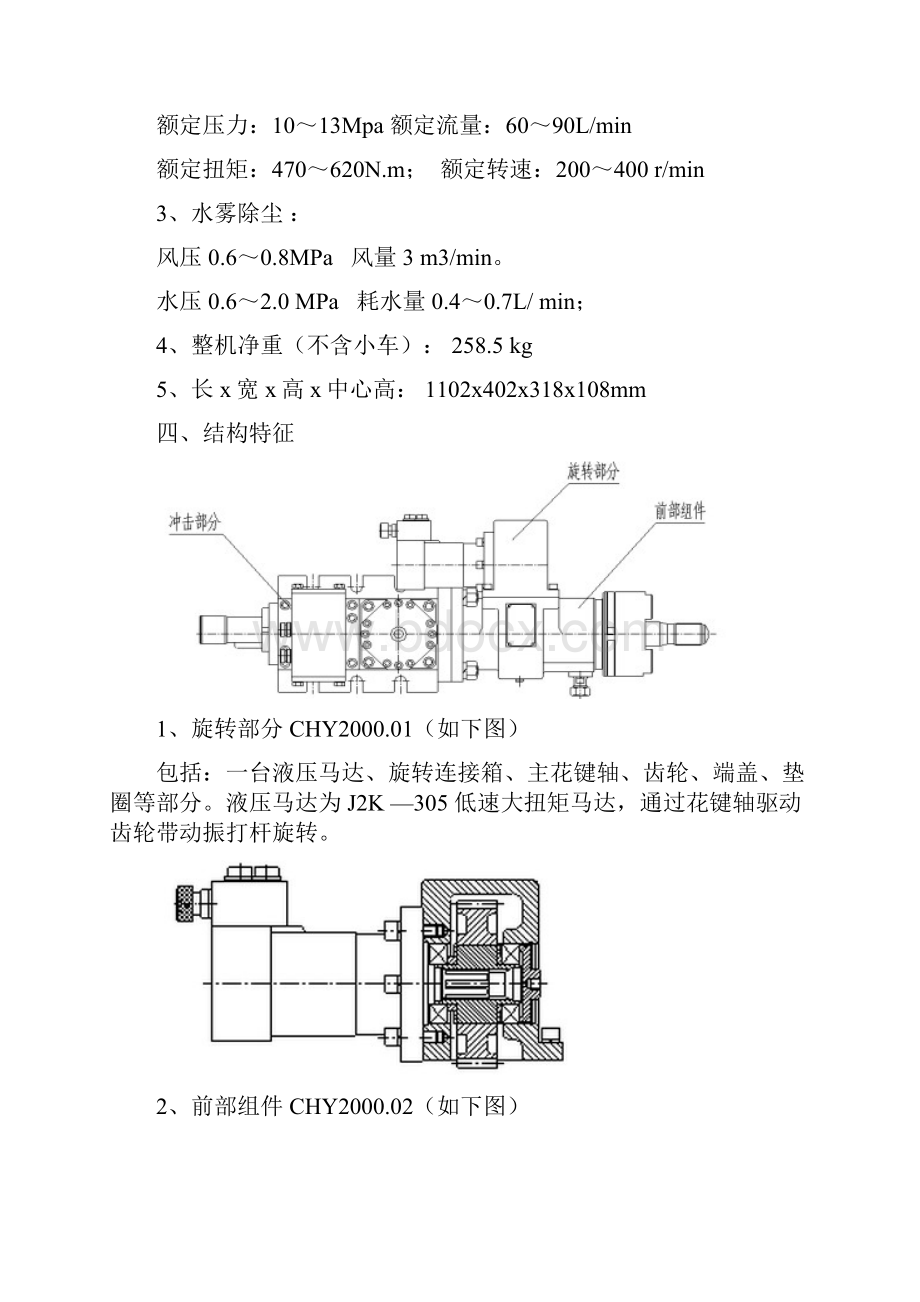 凿岩机CHY说明书精编文档doc.docx_第2页