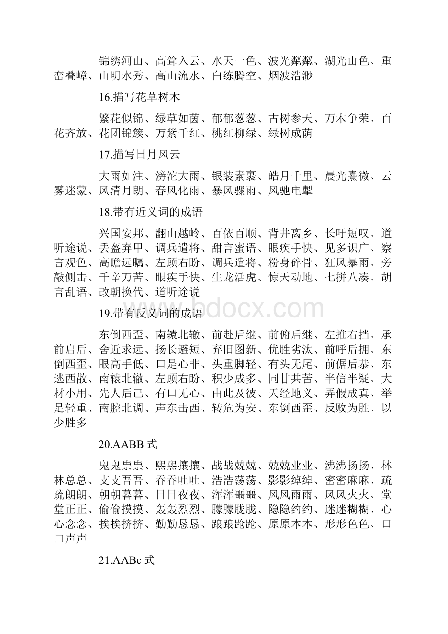 常用成语分类大全.docx_第3页