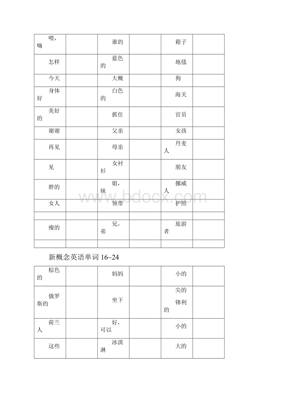 新概念一单词空表.docx_第3页