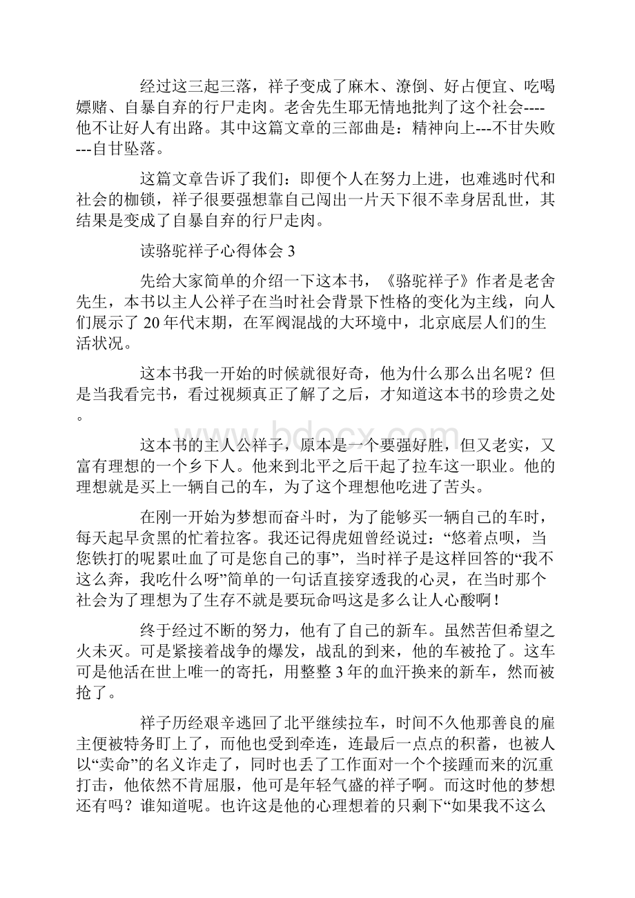 读骆驼祥子心得体会.docx_第3页