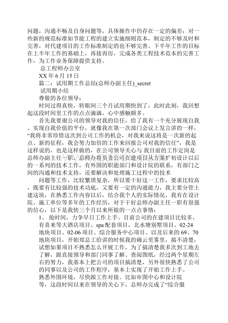 总师办工作总结.docx_第2页