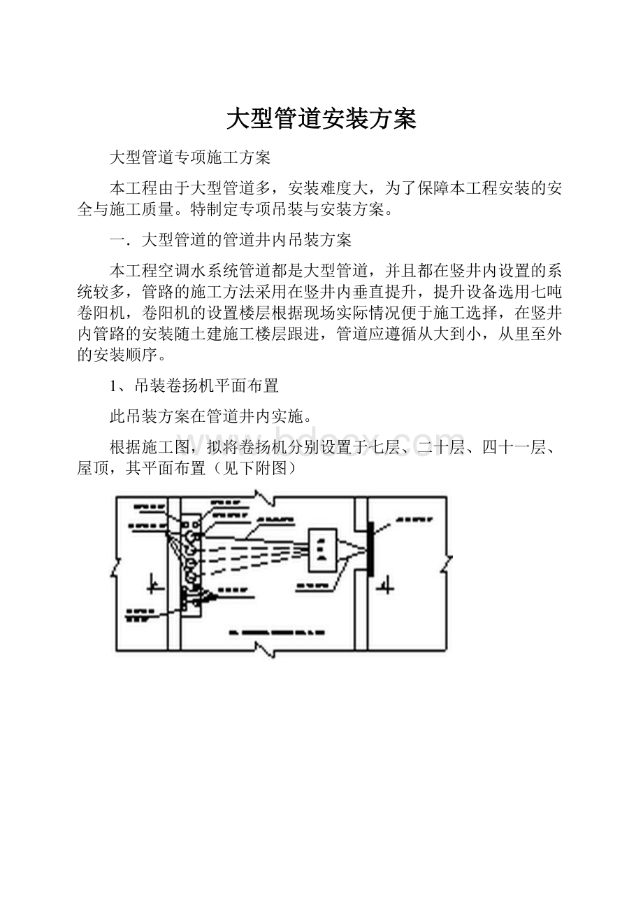 大型管道安装方案.docx_第1页