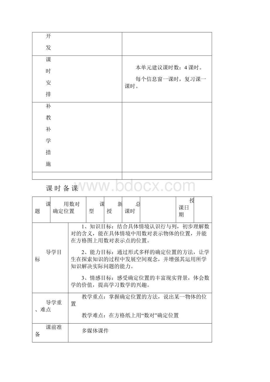 五年级数学下册第四单元教学计划.docx_第3页