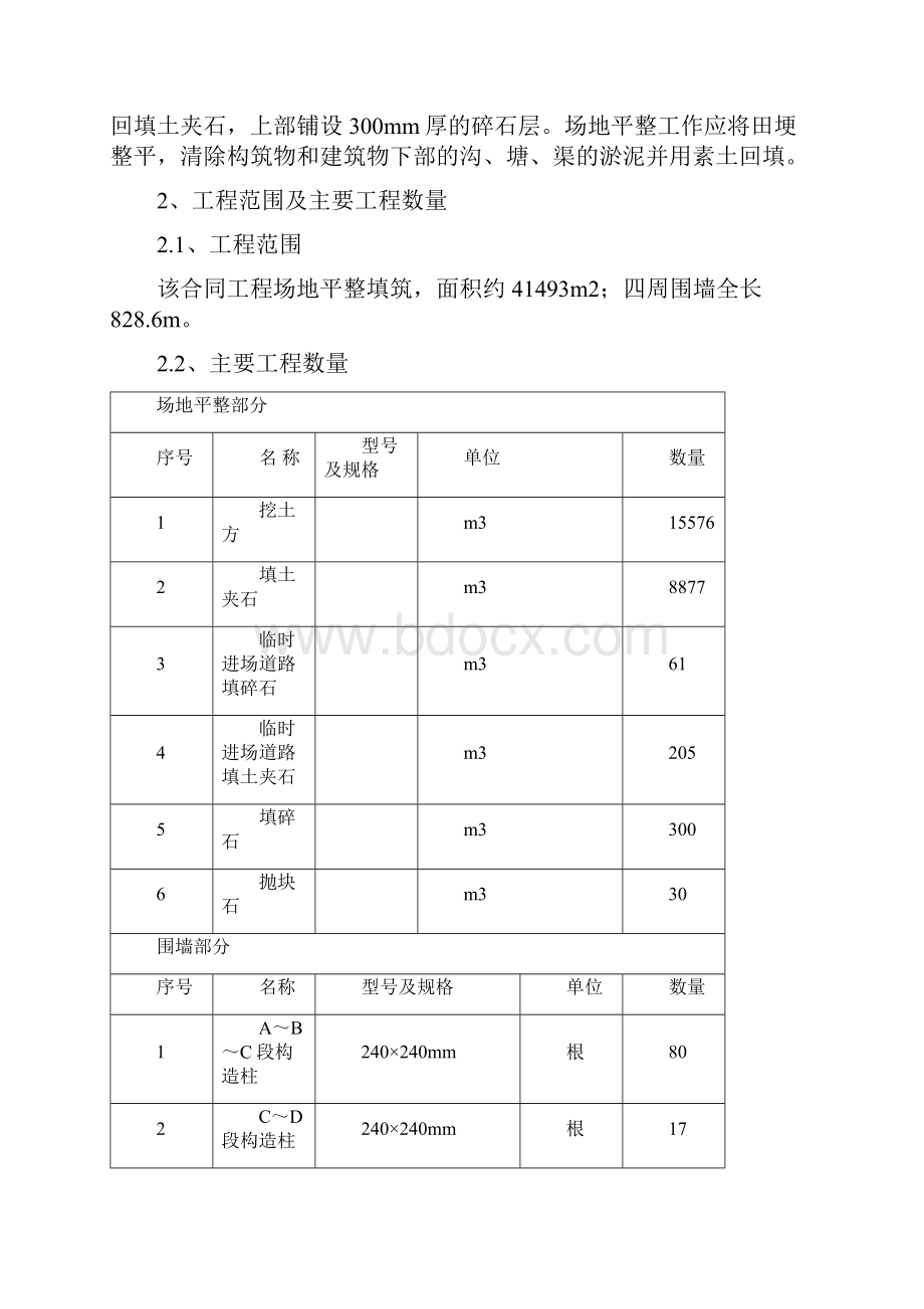 污水处理厂场地平整工程施工组织设计.docx_第3页