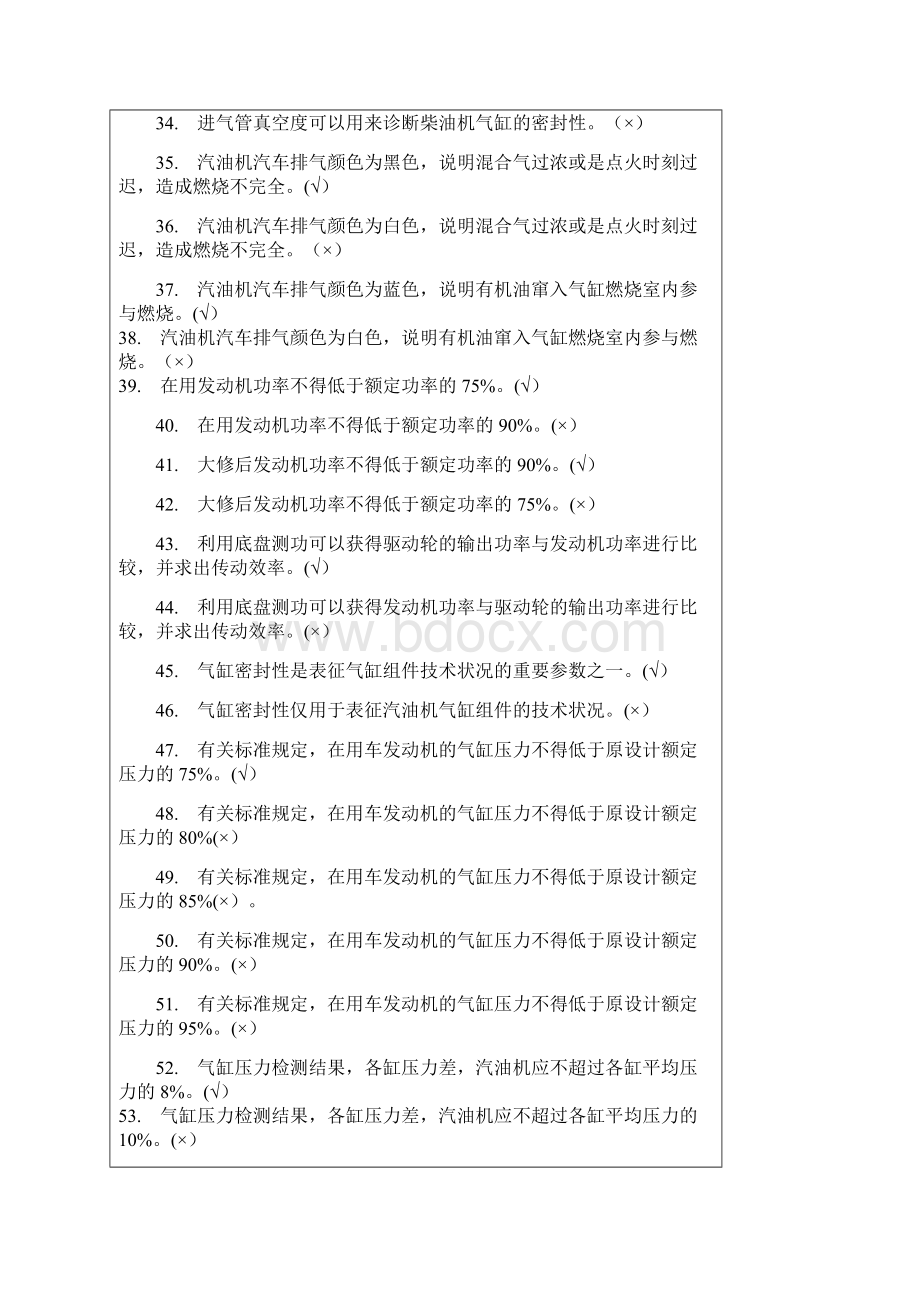 二手车鉴定评估师考试试题1.docx_第3页