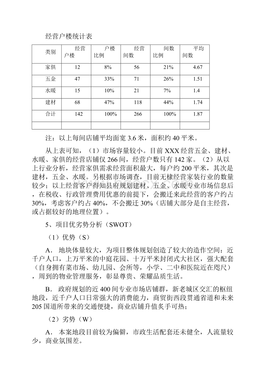 商贸街高端项目可行性研究报告完美精编.docx_第3页