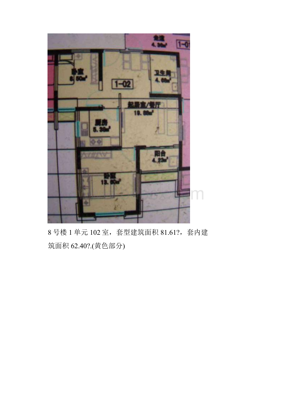 济南市洛口涝洼地区一期拆迁回迁楼8号楼户型图解读.docx_第3页