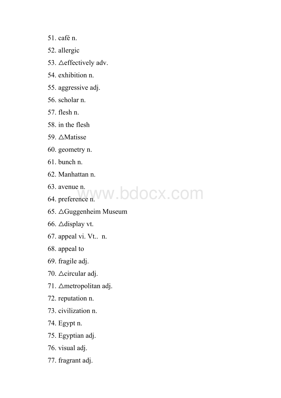 高中英语选修6词汇表英汉分开.docx_第3页